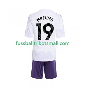 Fußballtrikots Manchester United Bryan Mbeumo 19 Kinder 2025-2026 Kurzarm Auswärts-trikot kaufen